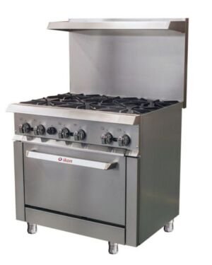 Stove with oven 36″