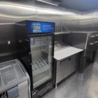 Buon Appetito Pizza Trailer Inside