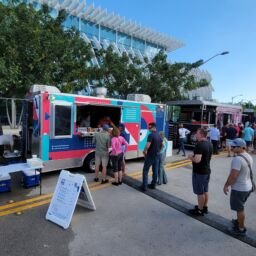 food truck at an event